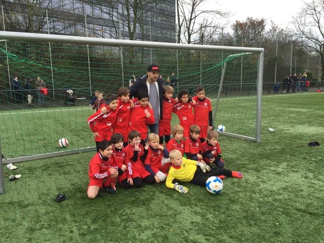 Benes erste Mannschaft in den F-Junioren des BV 04