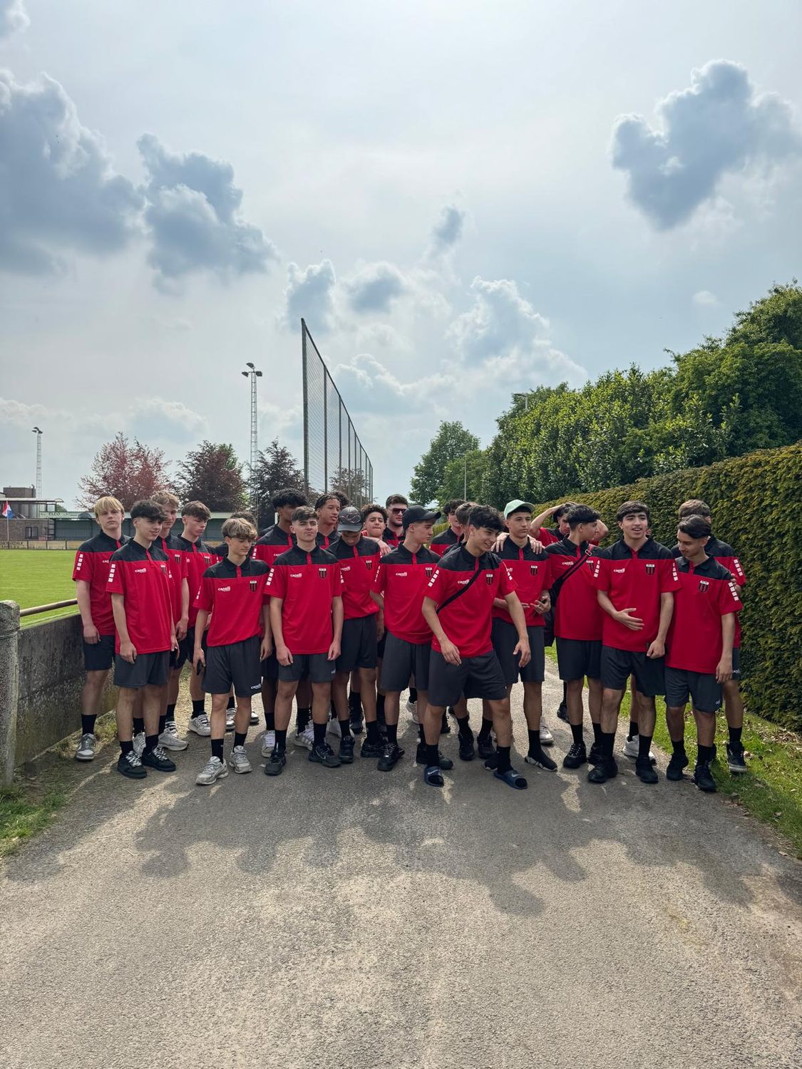 Unterwegs mit dem Team