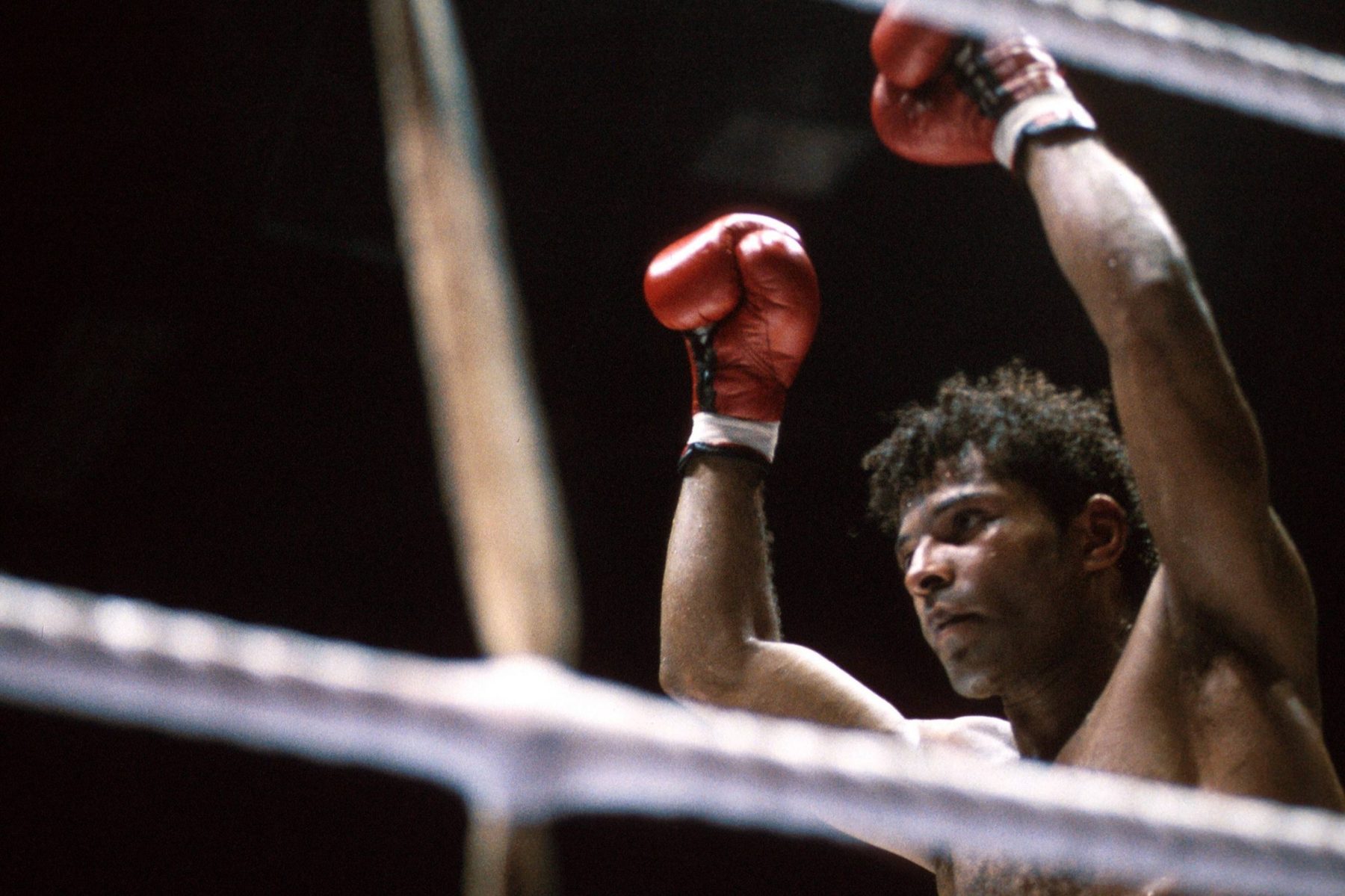 Alex Nelson Alves beim Boxen