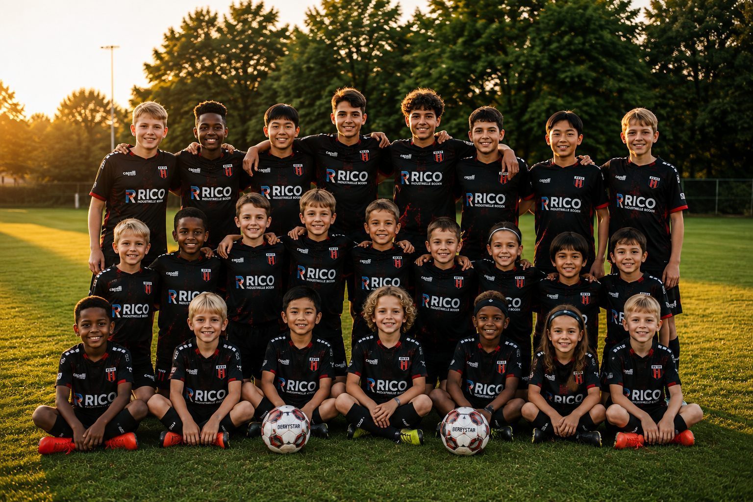 Nachwuchs und Minikicker beim BV 04 Düsseldorf